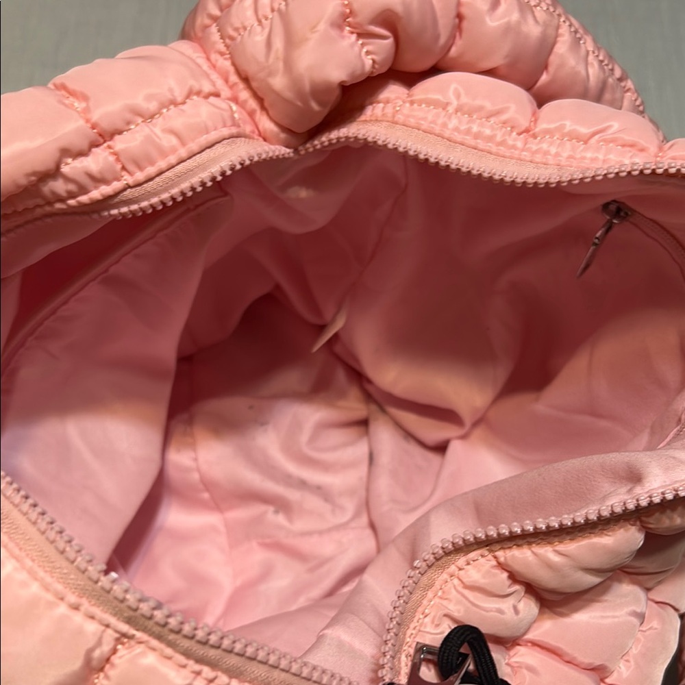 Katydid Oversized Pink Quilted Hobo Shoulder Bag - Picture 5 of 13